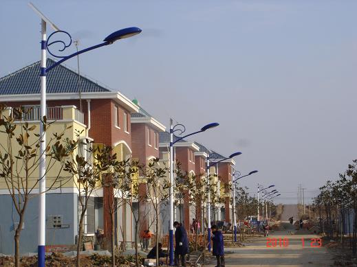移民新区太阳能路灯照明工程 